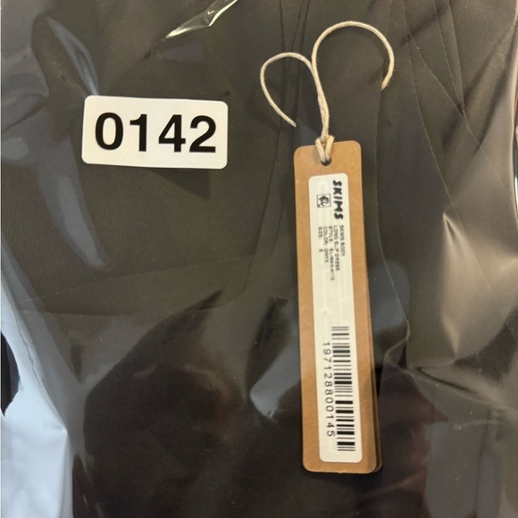 SKIMS BODY LONG SLIP DRESS SL-MAX-4112 ONYX BLACK SZ SMALL - Picture 15 of 15